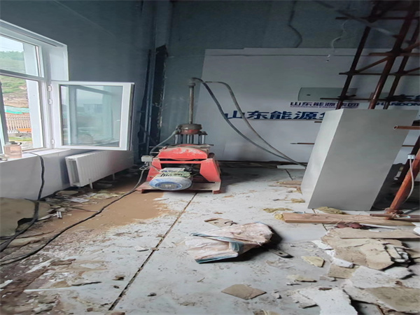 翼城地基基础下沉墙体裂缝加固注浆顶升施工